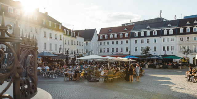 Market on the St. Johanner Markt