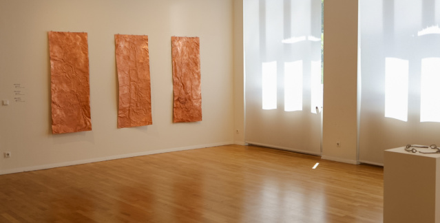 Art mural sur cuivre à la Maison des artistes de la Sarre